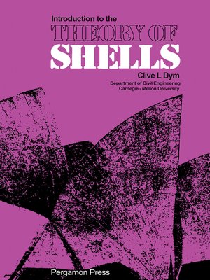 cover image of Introduction to the Theory of Shells